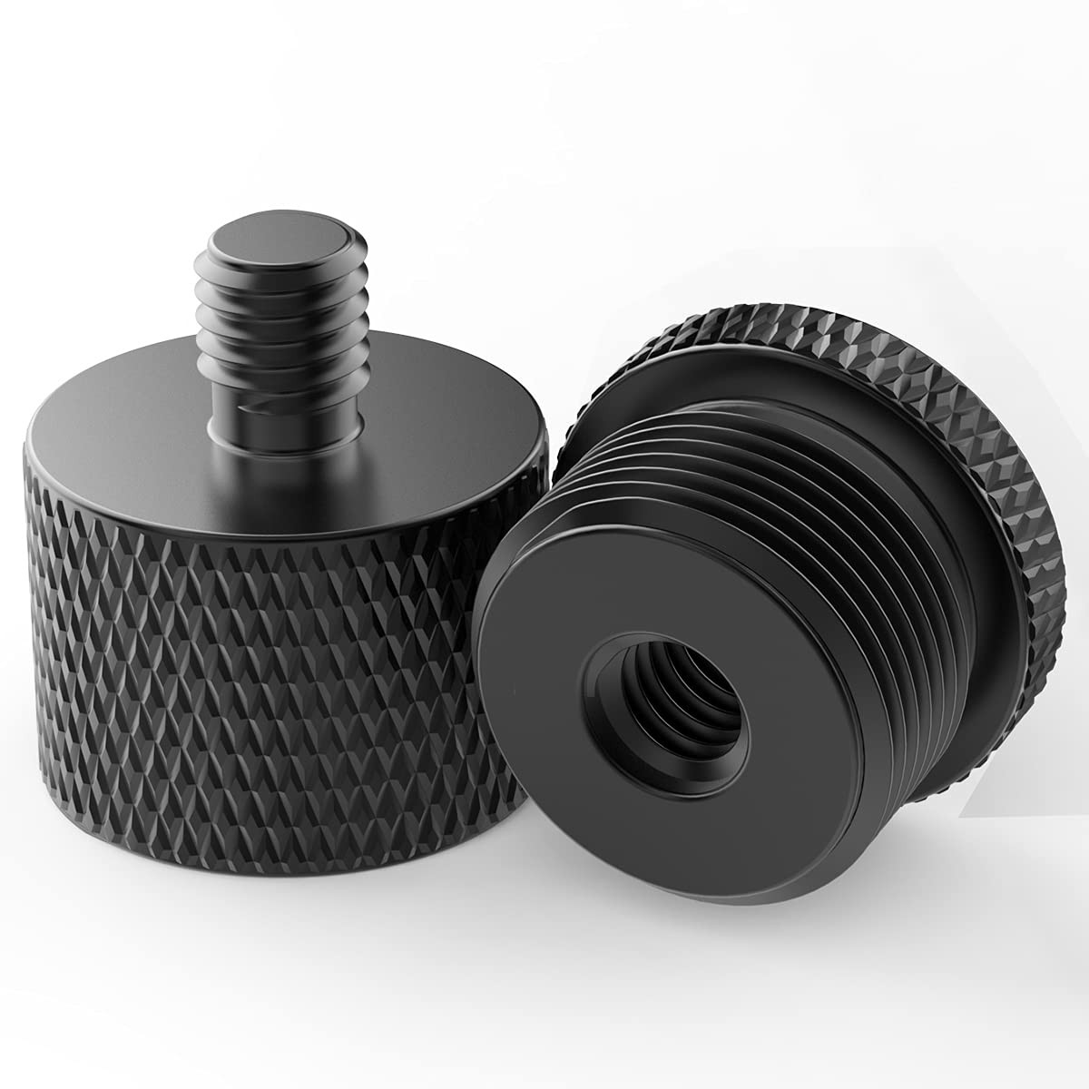 Donuts Mic Stand Adapter 5/8 to 1/4 and 1/4 to 5/8 Screw Thread Adapter Micro...