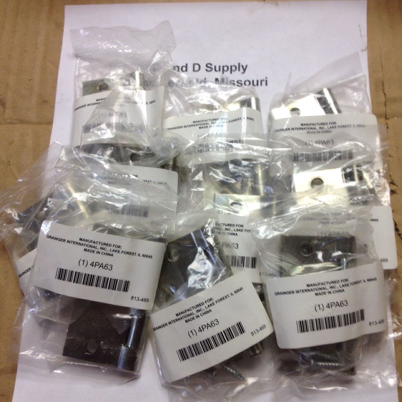 ***Lot of 10*** BATTALION 4PA63 Template Hinges, Full Mortise, 3 X 3 In.