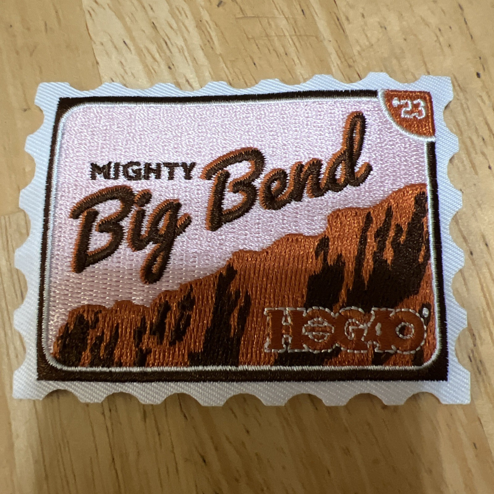 Mighty Big Bend H.O.G.40 Harley Davidson Motorcycle Patch