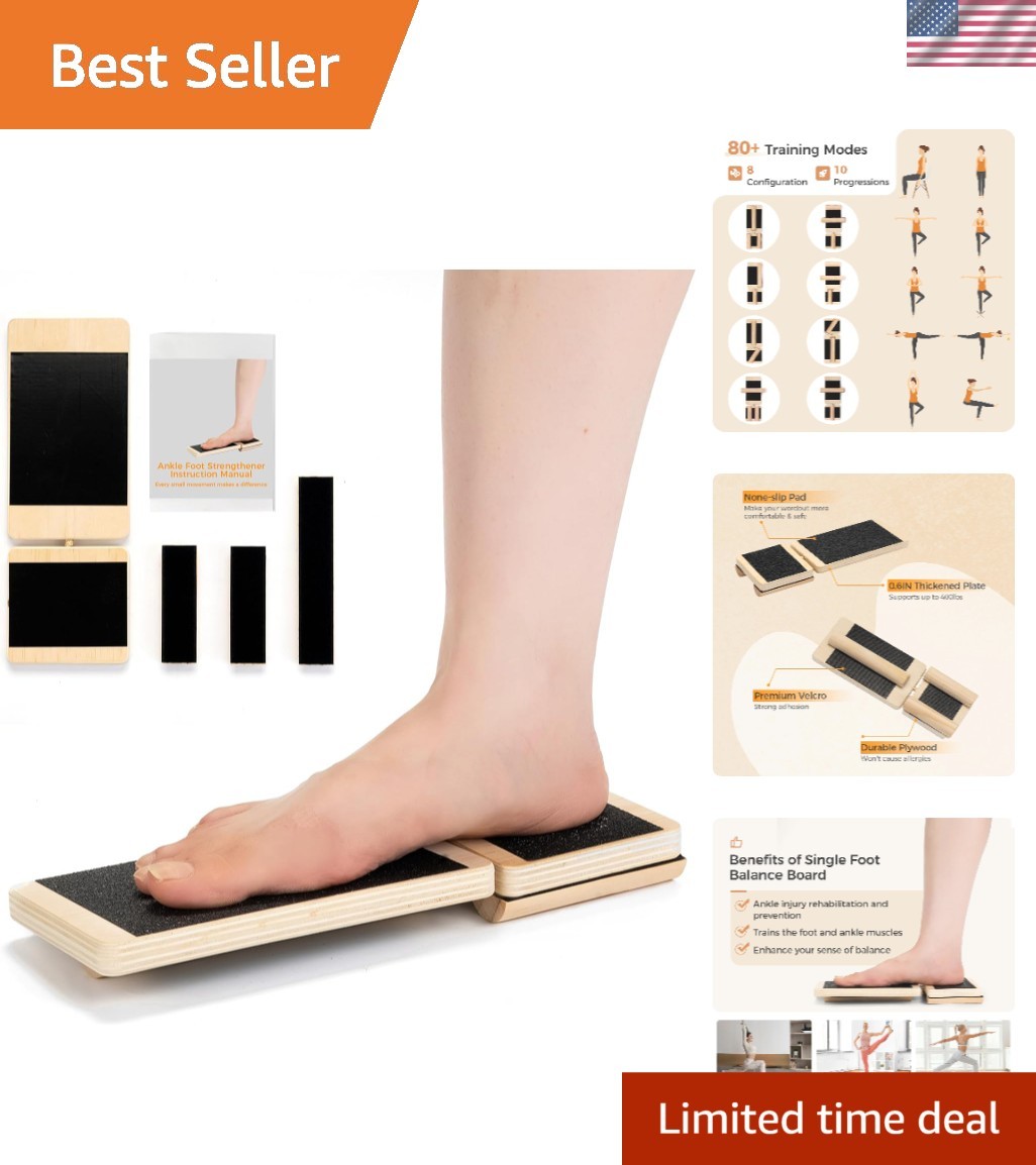 Multi-Functional Ankle Exerciser with Non-Slip Design - Perfect for Family Use