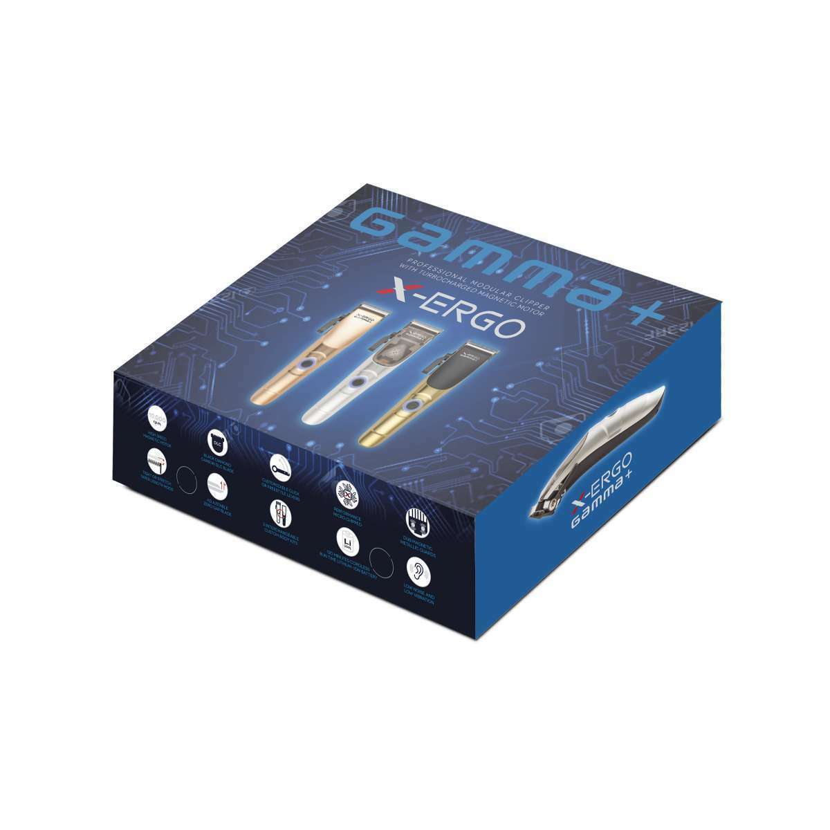 Hair Clipper Gamma+ X-ERGO italian plug