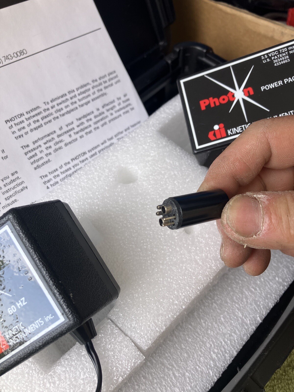 Kinetic Instruments Photon Power Pack In Case