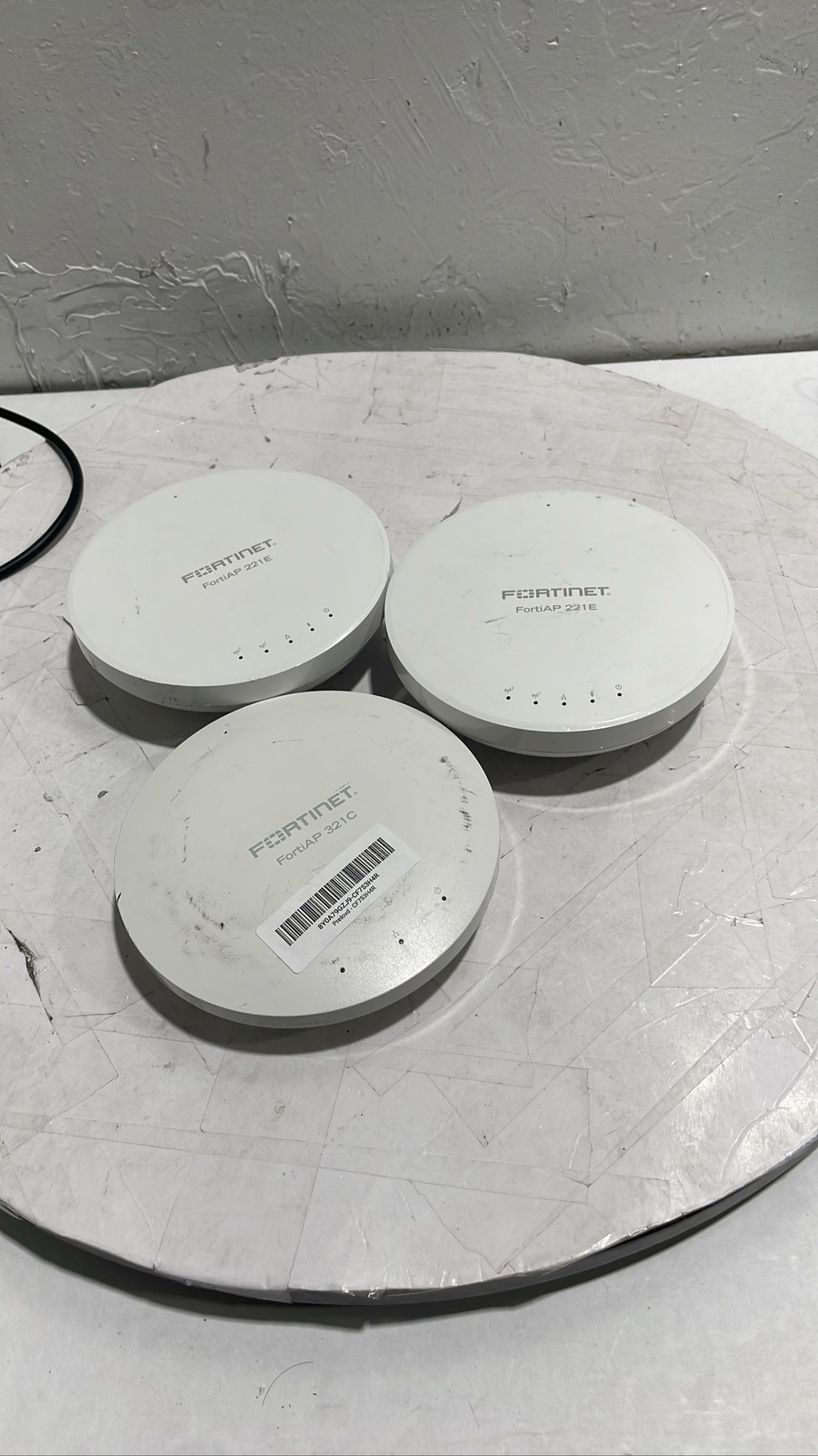 Fortinet FortiAP 221E 321C Wireless Access Points FAP-221E FAP-321C Lot Of 3