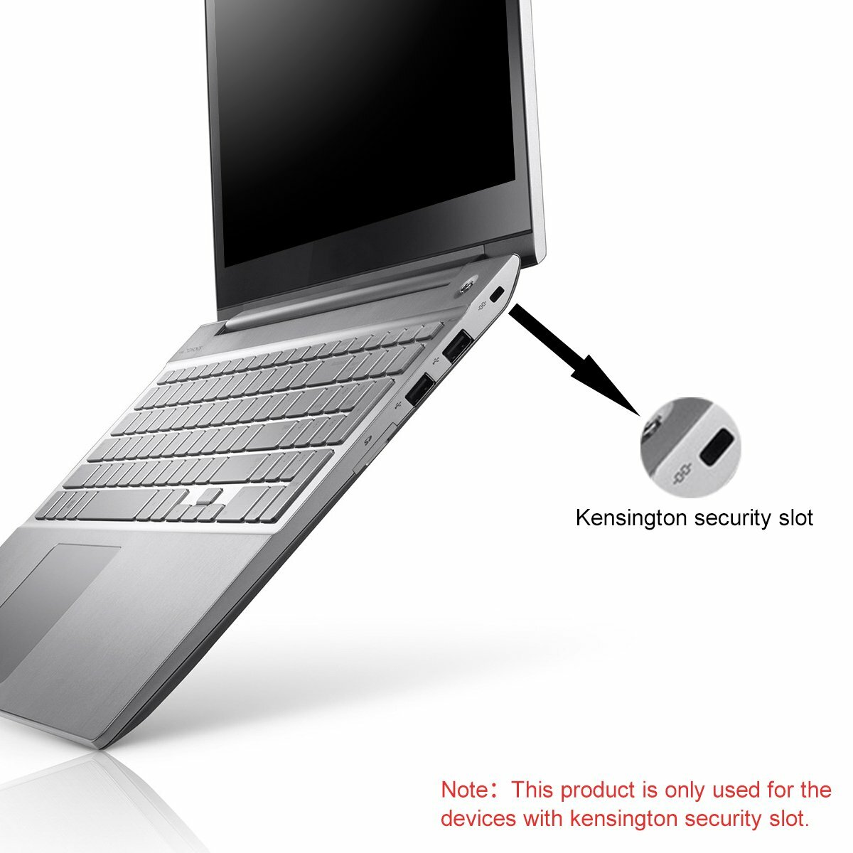 Enover Notebook Combination Laptop Computer Lock and Security Cable - NEW! FAST!