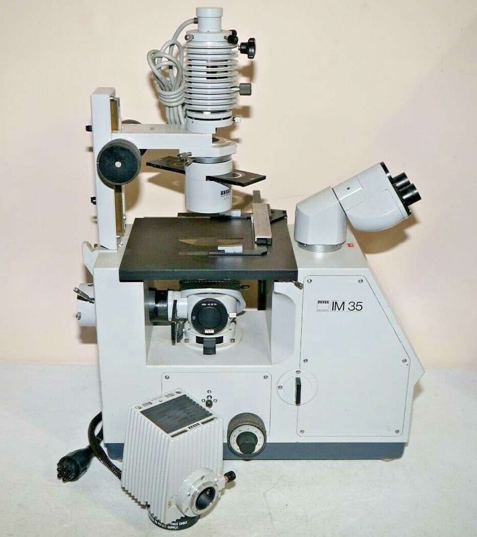^ Zeiss IM35 Inverted  Microscope #C208