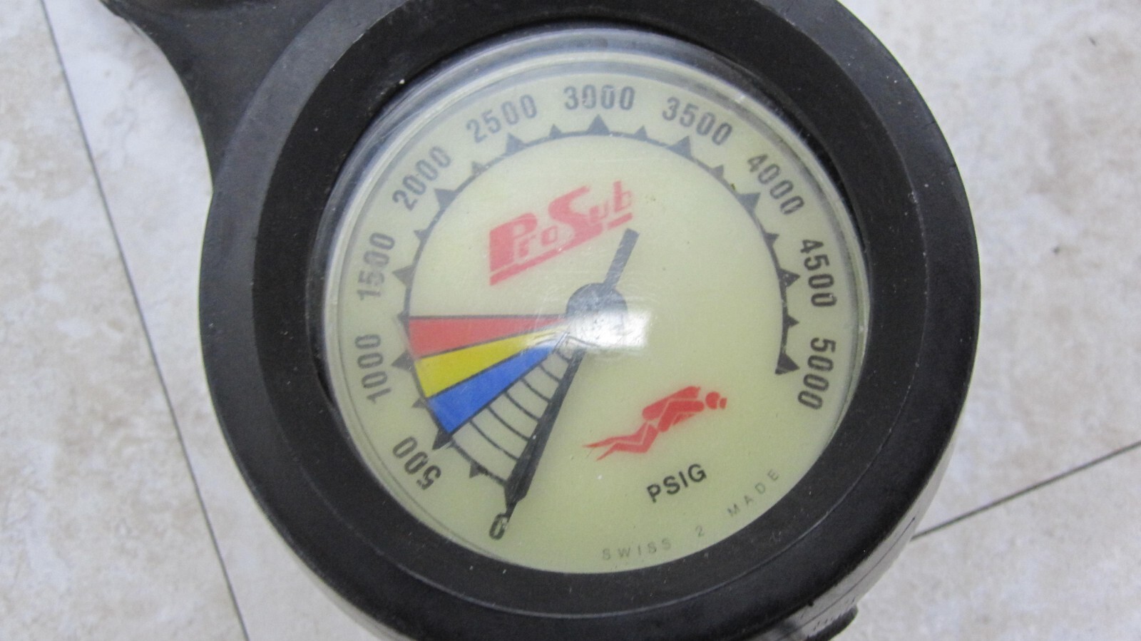 Mares Scuba Diving Regulator/Mares Regulator Mouth Piece/Pro Sub Gauge UNTESTED