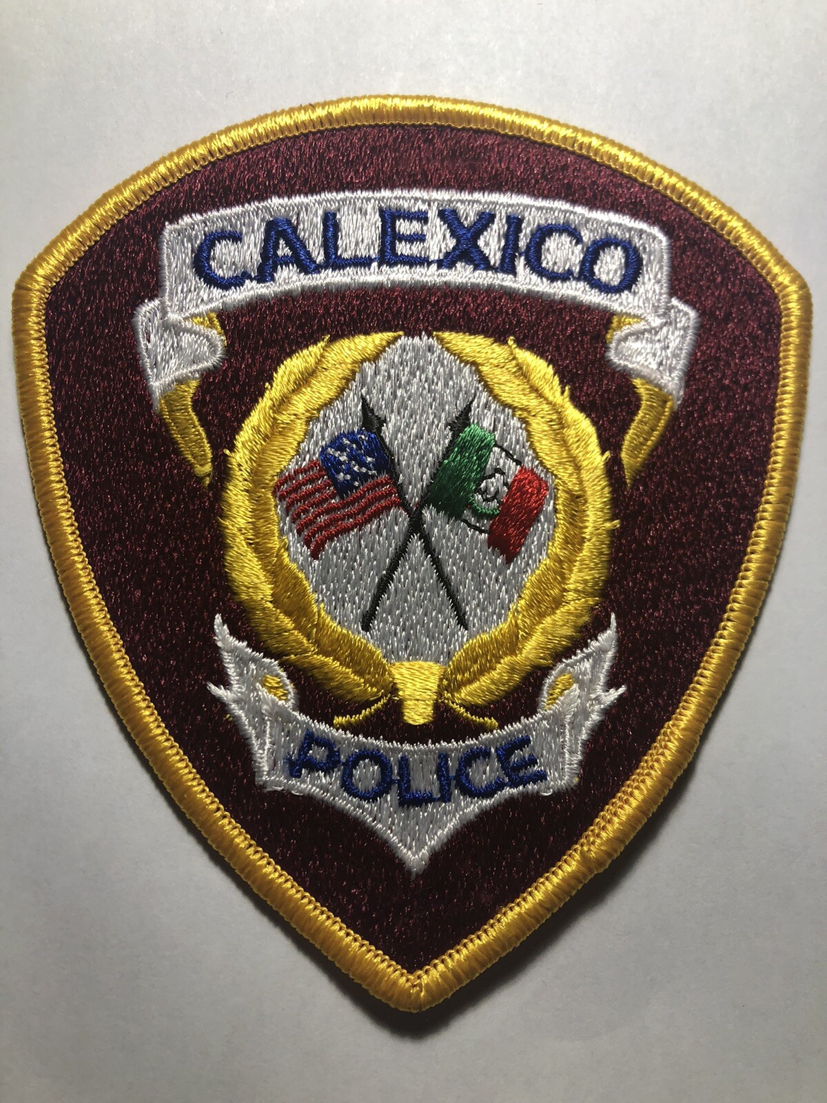 Calexico California Police Patch