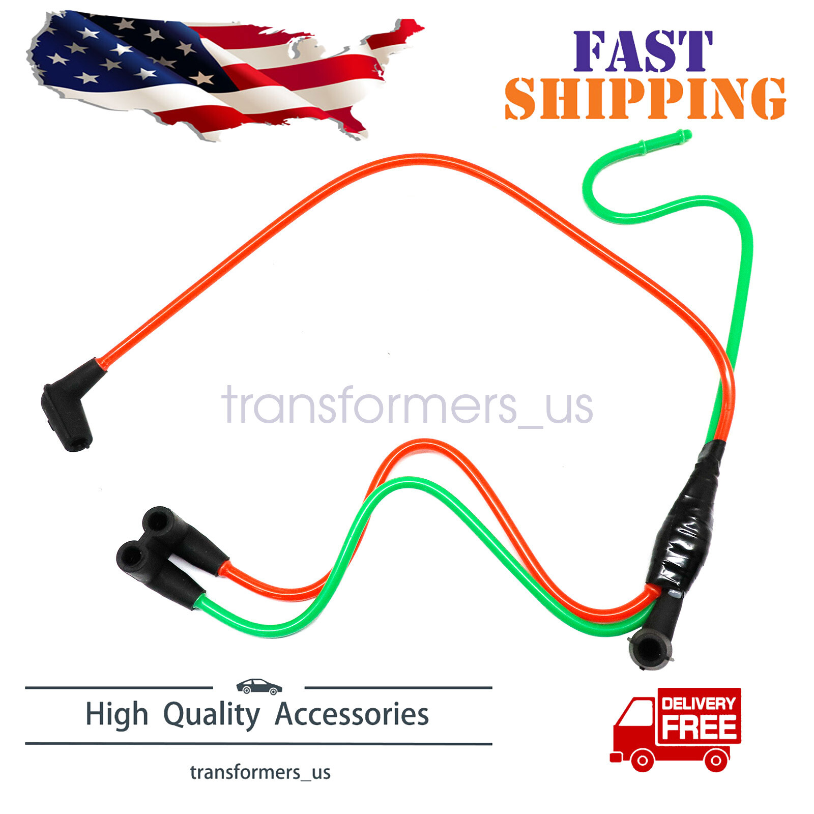 Vacuum Harness Connection Line For Ford F250 F350 F450 F550 7.3L F81Z-9E498-DA