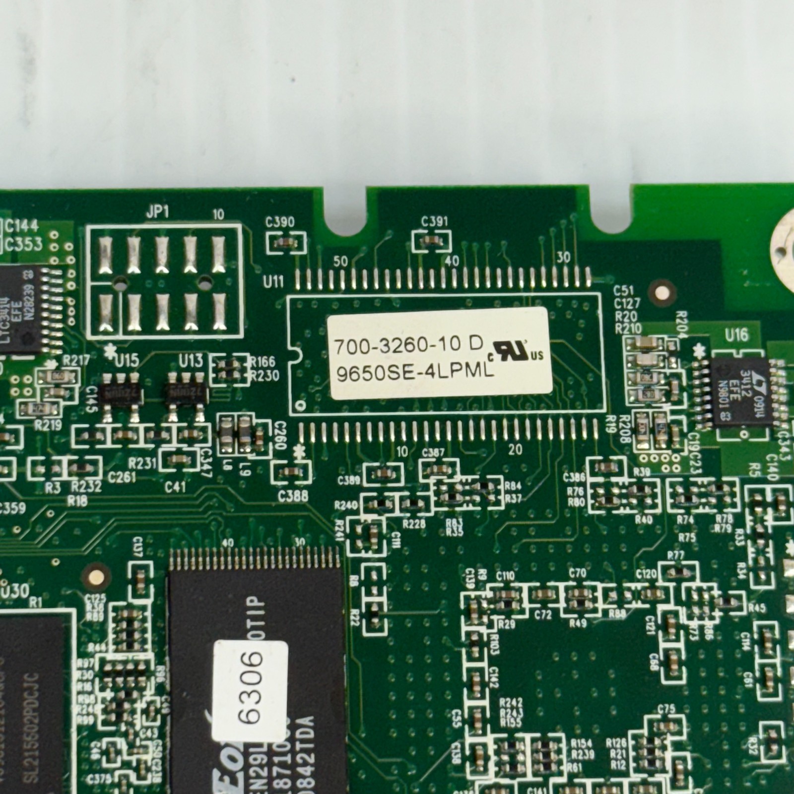 Lot of 2 AMCC 9650SE-4LPML RAID Controller Cards Low Profile