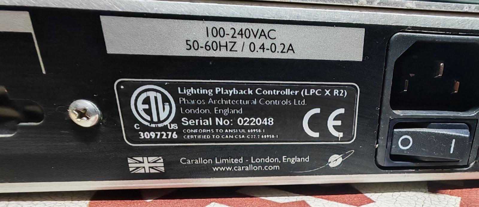 1/5 Pharos designer LPC X 30 lighting playback controller | View description