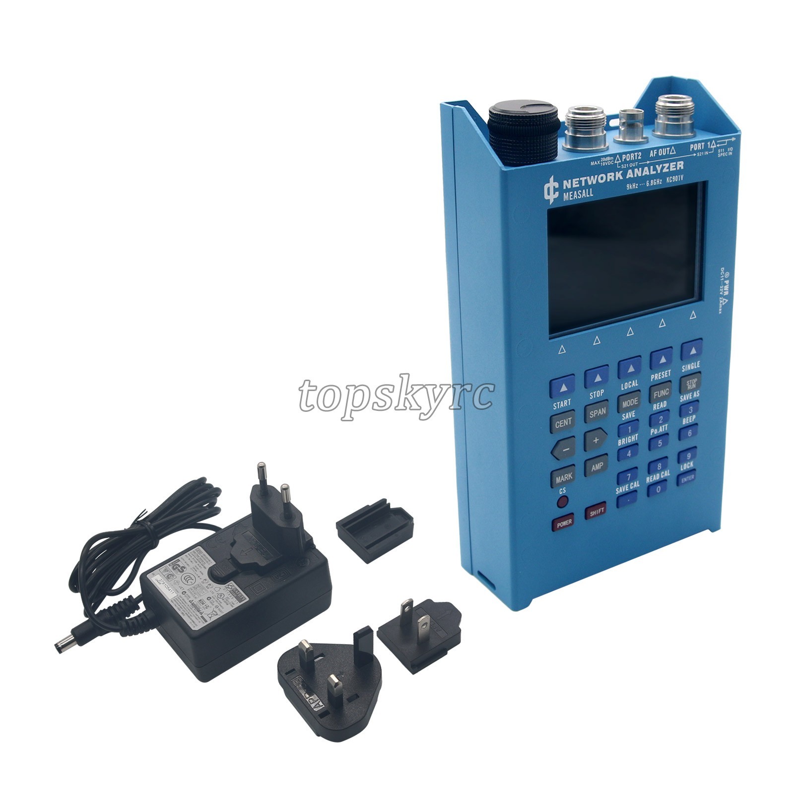 KC901V Network Analyzer Vector Antenna Frequency Spectrum Field Strength Meter