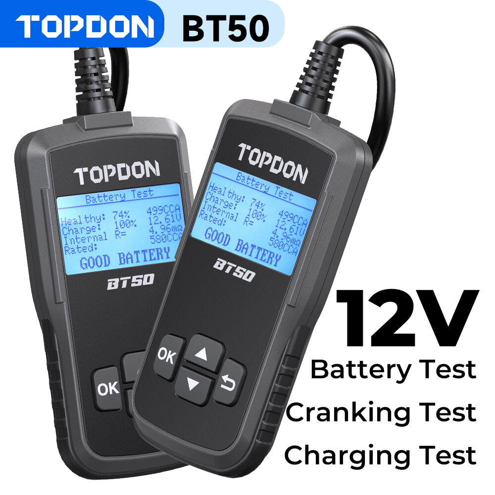 12V Car Battery Load Tester 100A Mechanic Analyzer Tool for Car Truck Repair