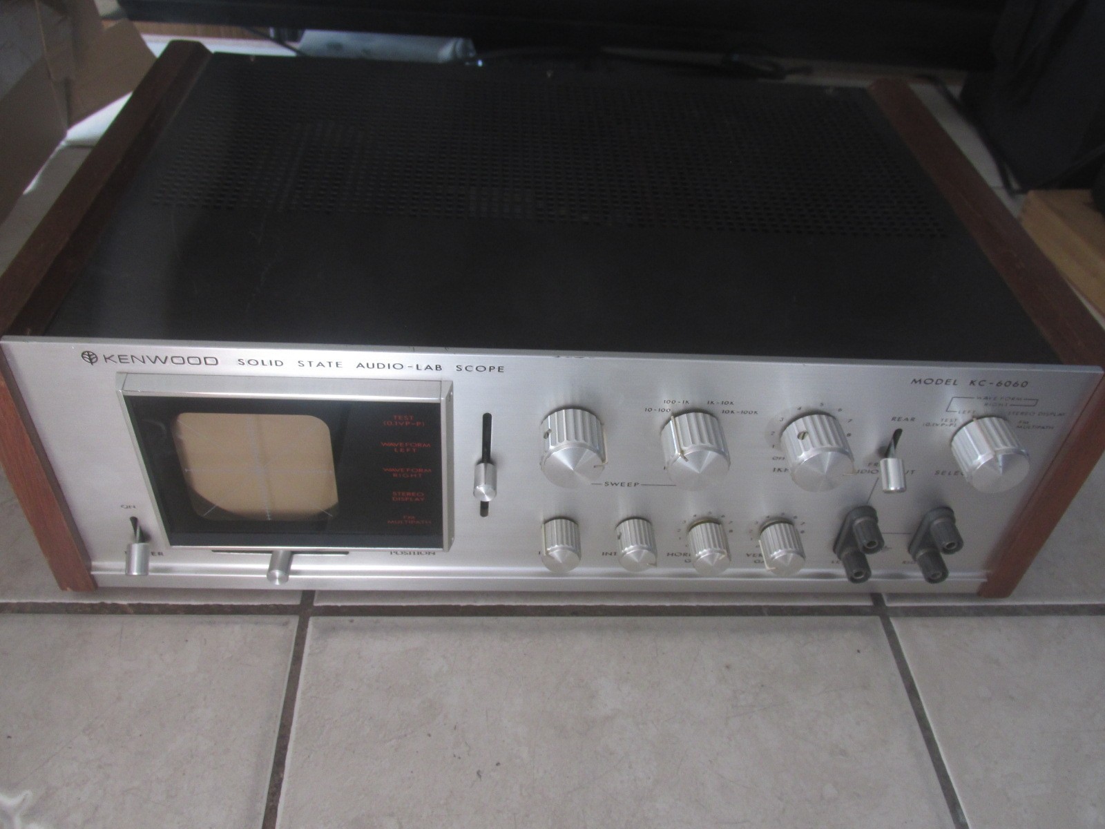 Kenwood KC 6060 Solid State Audio Lab-Scope