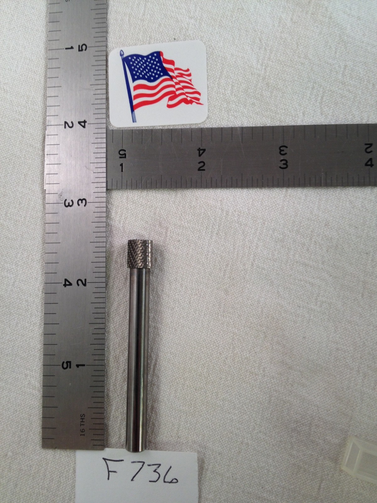 1 NEW FALCON / SGS 1/4" SHANK CARBIDE BURR SB-2 DOUBLE CUT END CUT (F736)