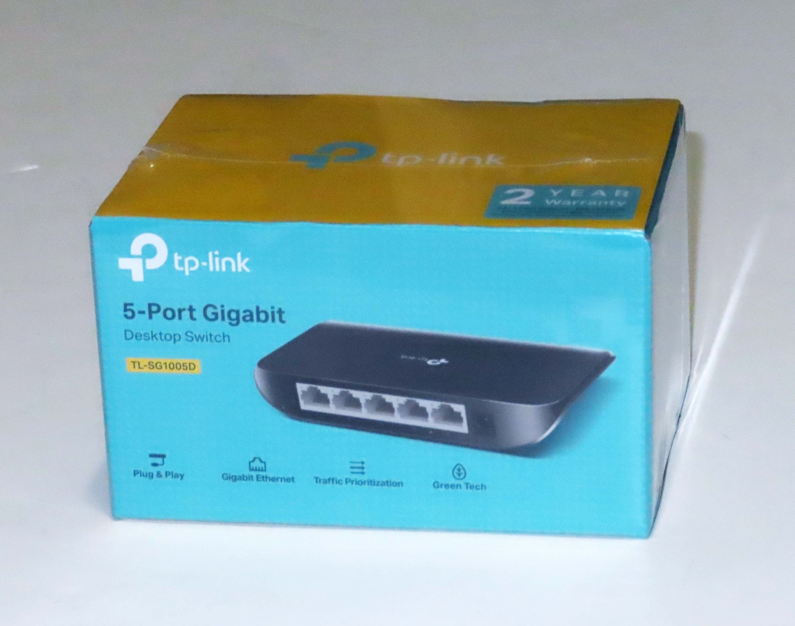 TP-Link 5-Port 10/100/1000 Gigabit Network Switch TL-SG1005D — Brand NEW Sealed