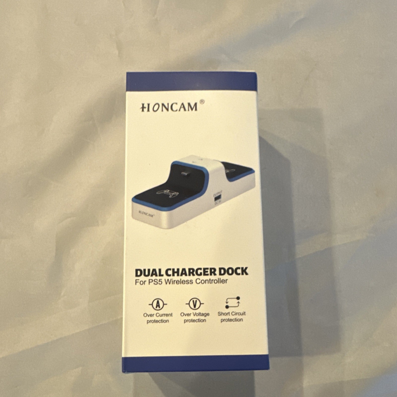 HONCAM Dual Charger Dock for PS5 Wireless Controller HC-A3703