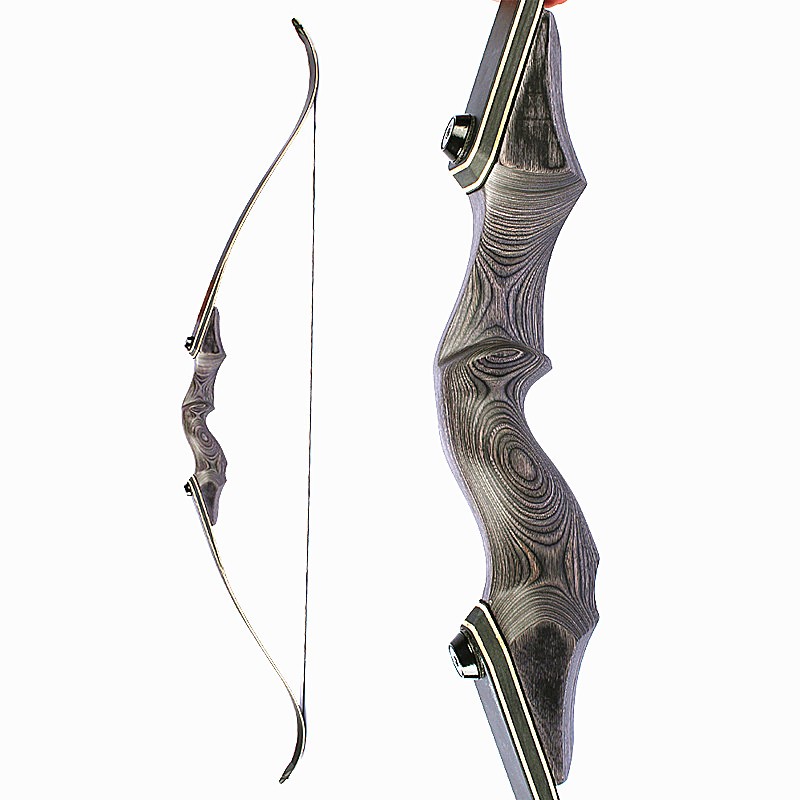 Archery Takedown 60in 30-45lbs Traditional Recurve Bows with ILF Laminated Limbs