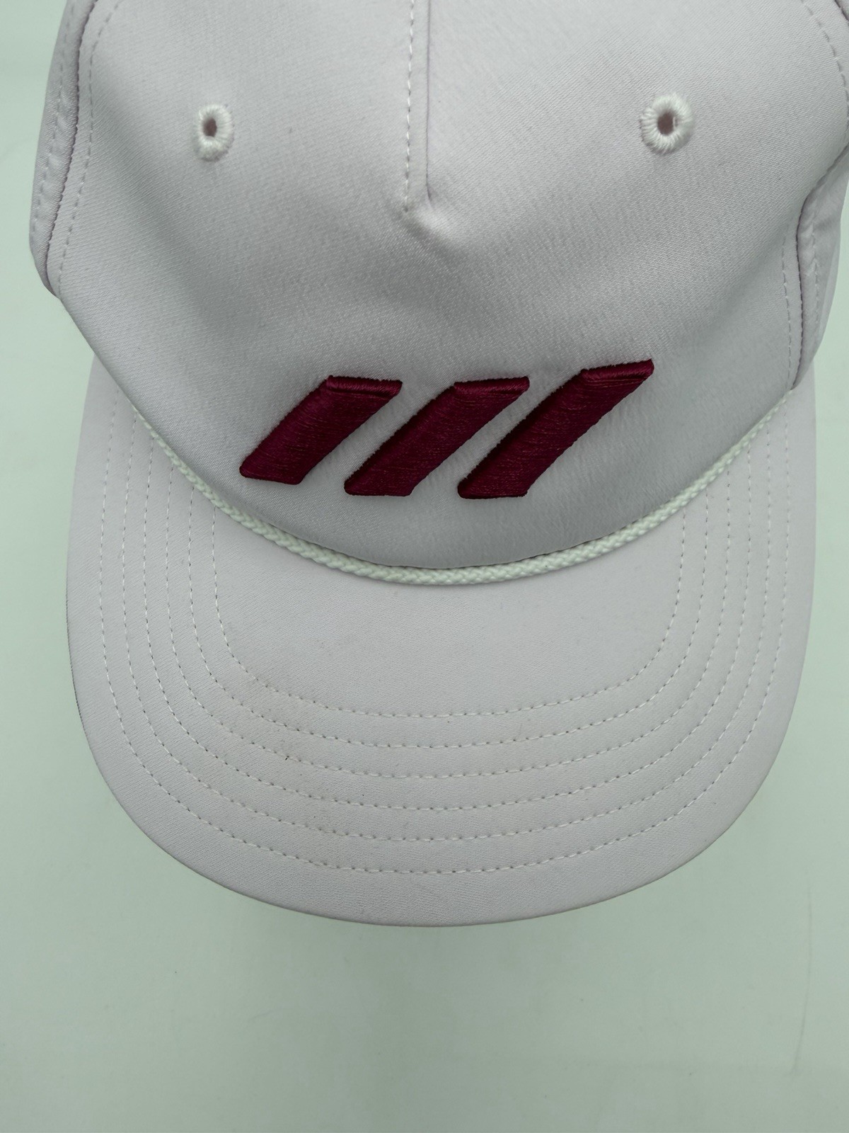 Adidas Woman’s Golf Standard 5 Panel Pink Adjustable Hat EUC