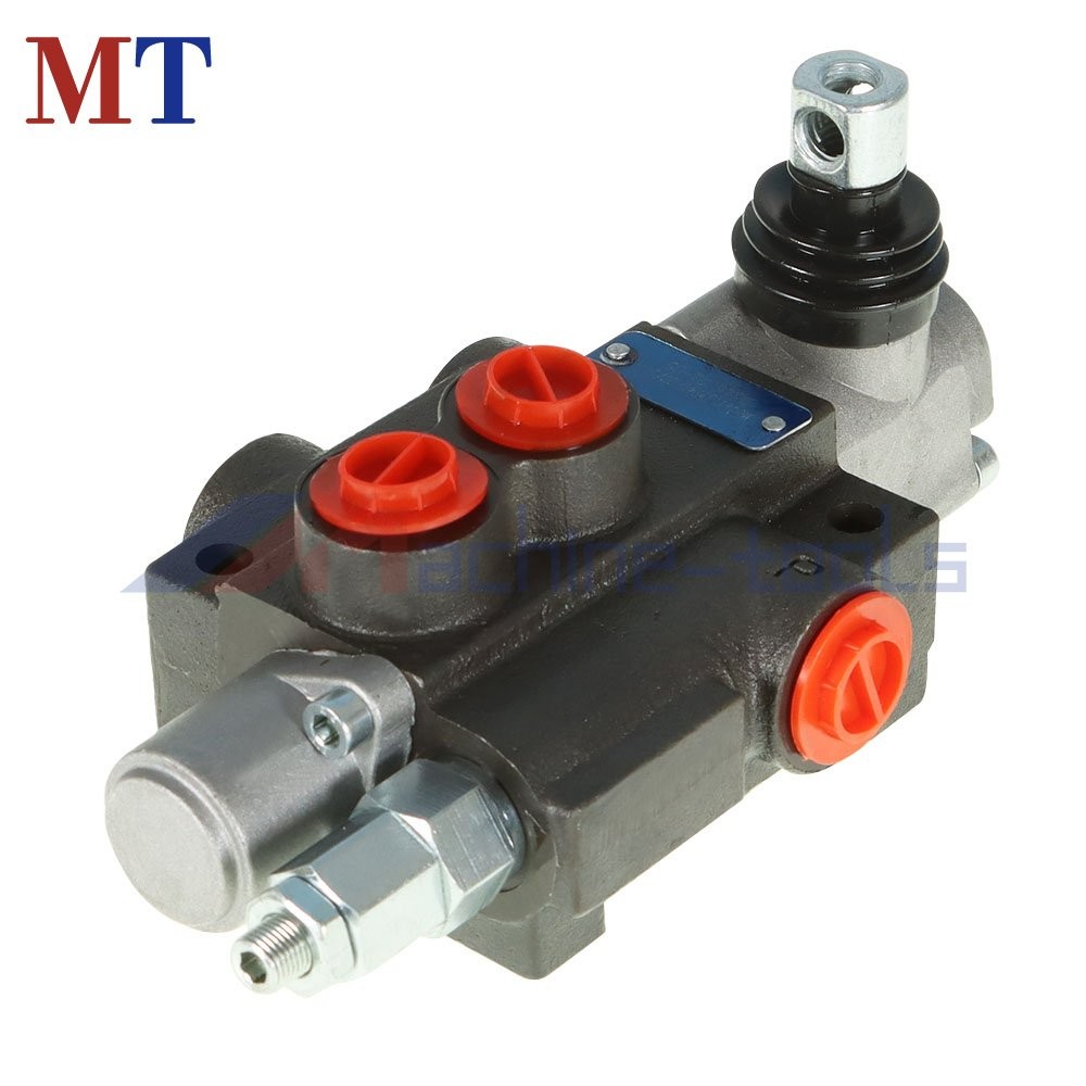 1 Spool Hydraulic Directional Control Valve 11 GPM Monoblock Double Acting