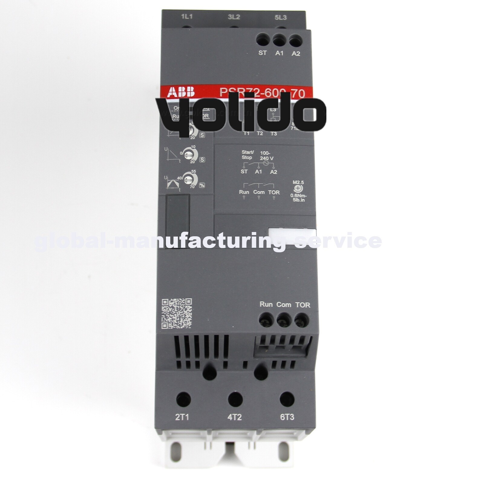 NEW ABB Soft Starter PSR72-600-70 37KW