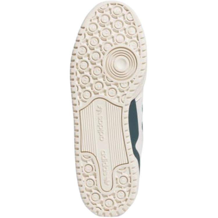 Adidas Originals FORUM Low top Skateboard Shoes Men's White Green - JQ0207