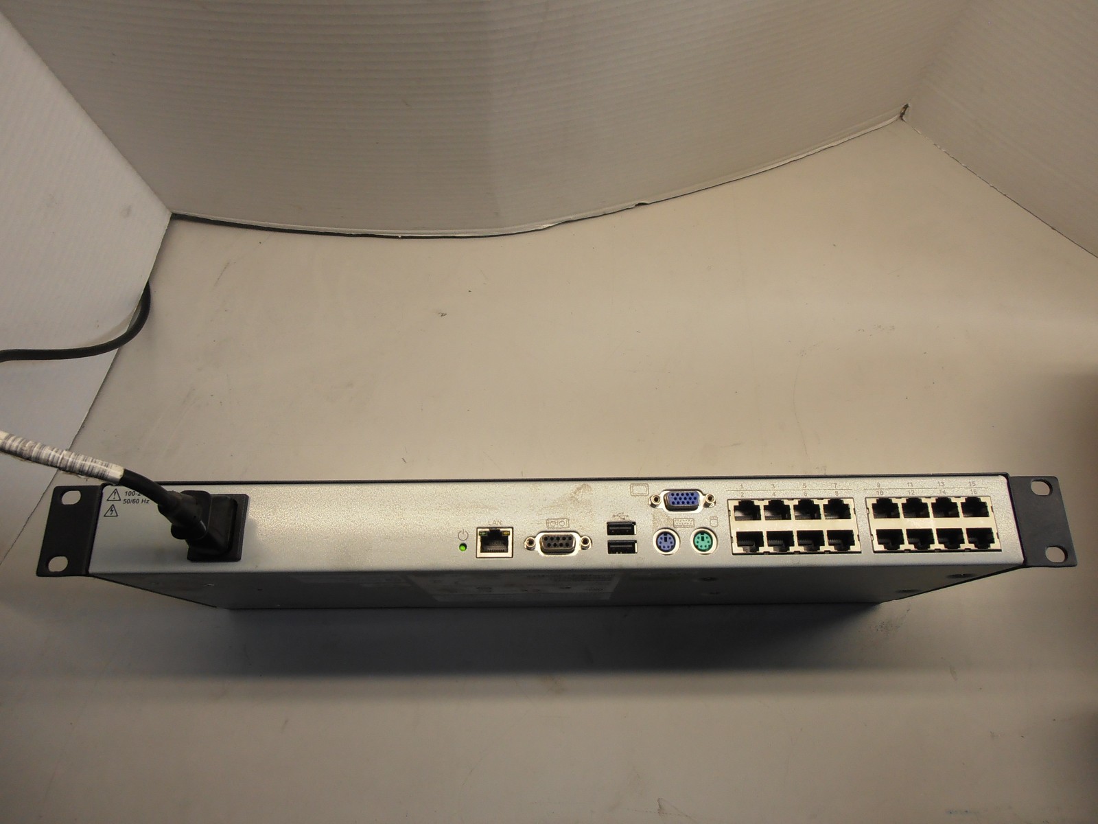 16 Port Avocent Autoview AV3016-001 Digital KVM Switch Single PSU Rack Mount