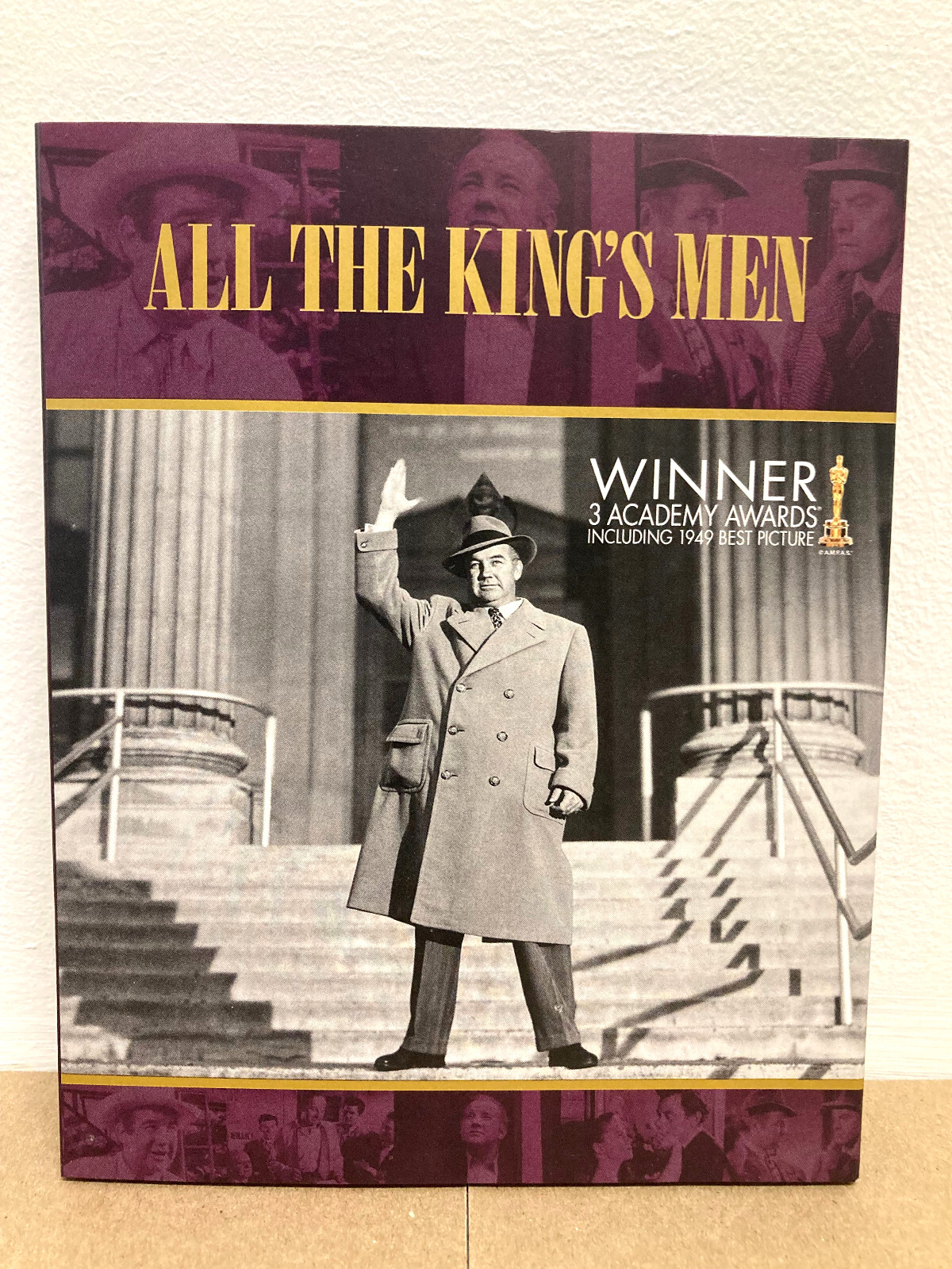 ALL THE KING'S MEN w/Slip (4K UHD + Blu-Ray) Columbia Classics - Discs Unwatched
