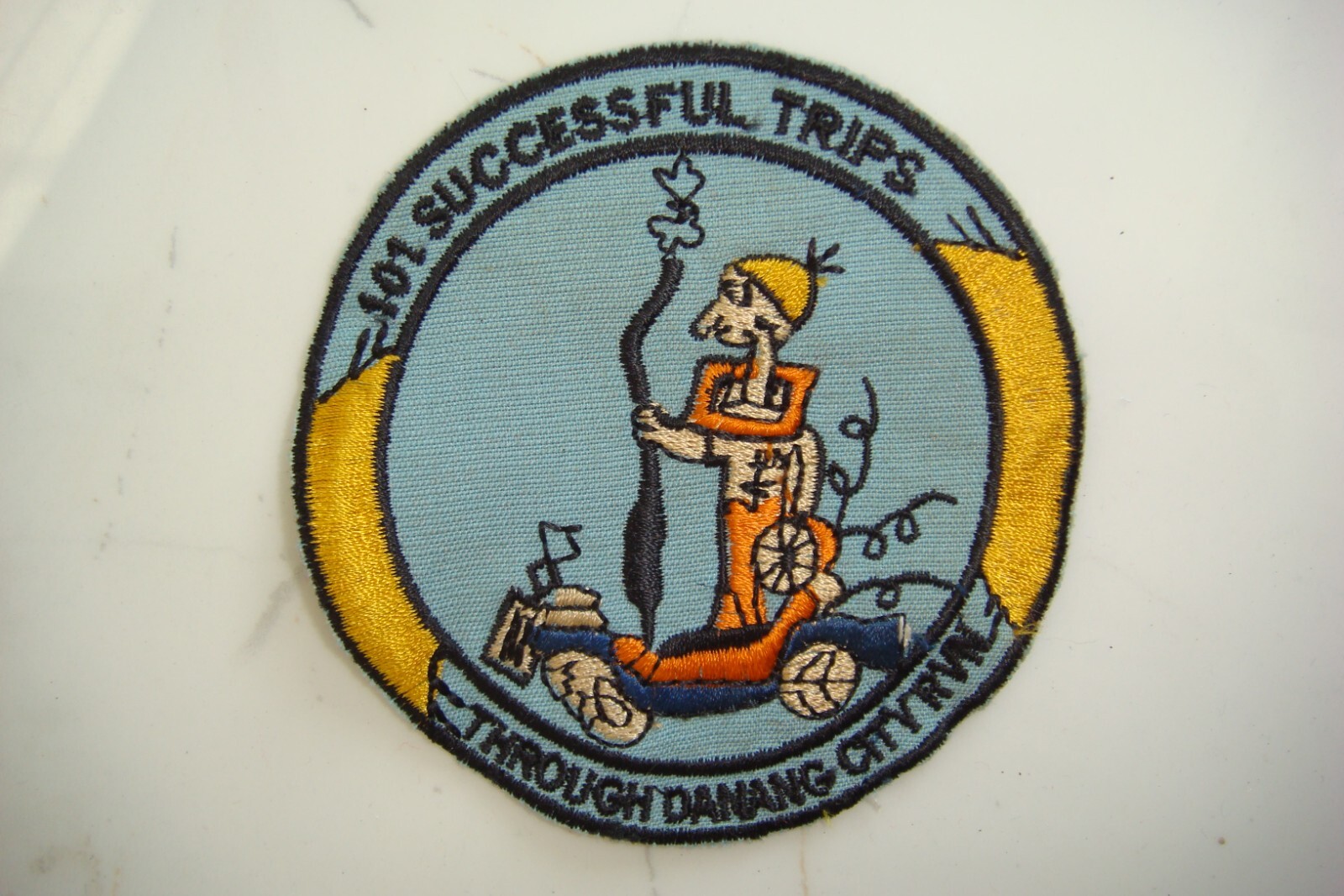 US 101 SUCCESSFUL TRIPS THROUGH DA NANG CITY, VIETNAM WAR PATCH