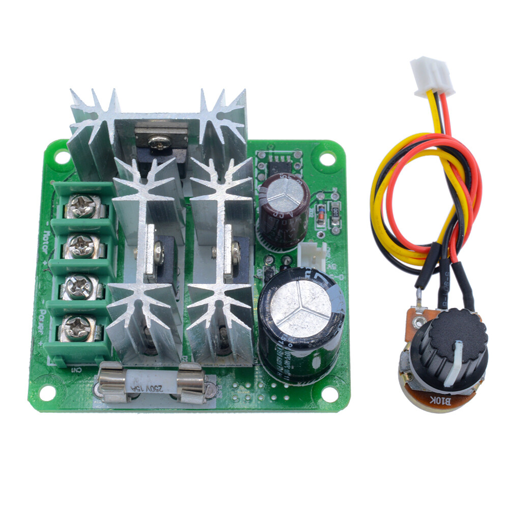 DC 6-90V 15A Motor Speed Controller Pulse Width PWM Speed Regulator Switch