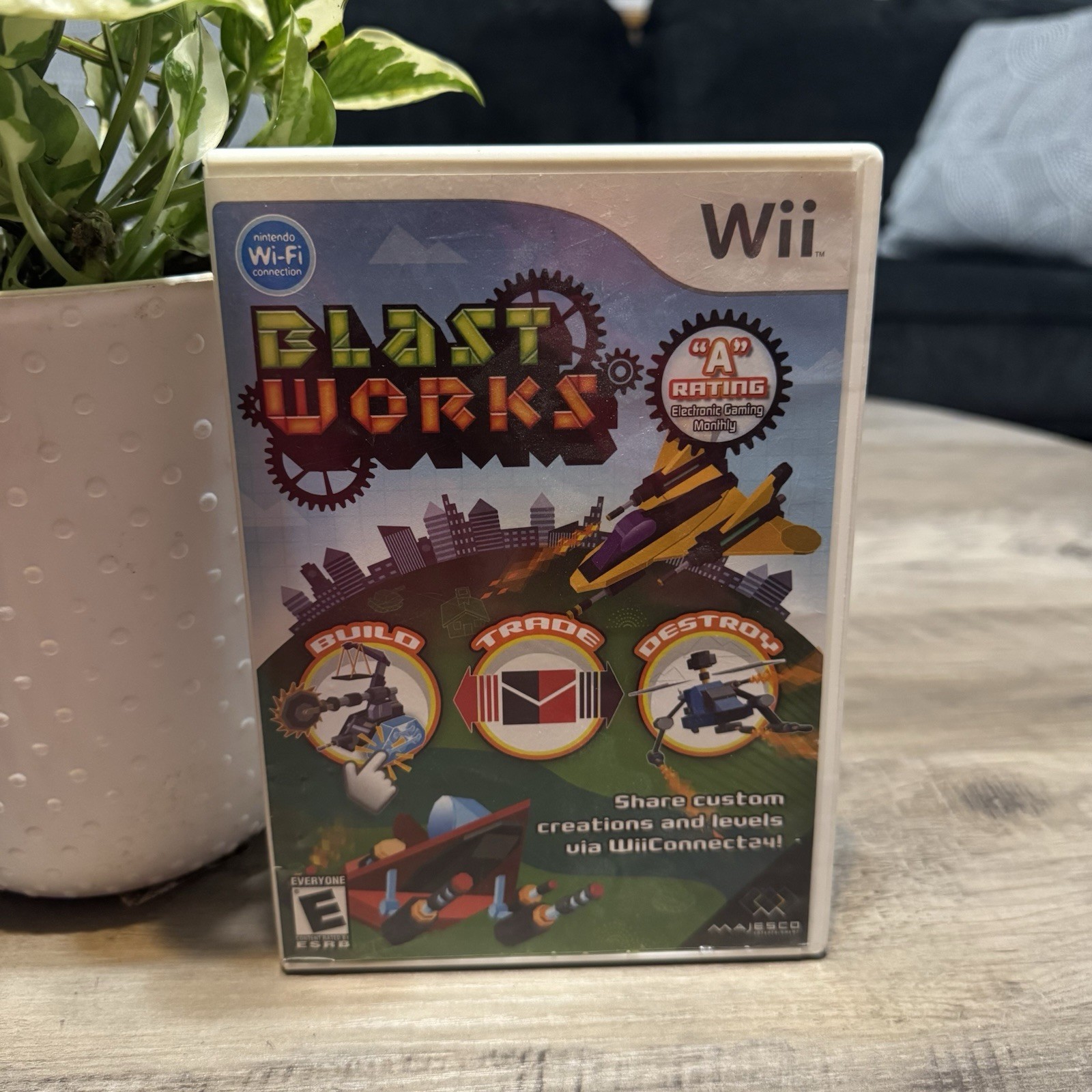 Blast works Nintendo Wii Complete Tested Free Shipping