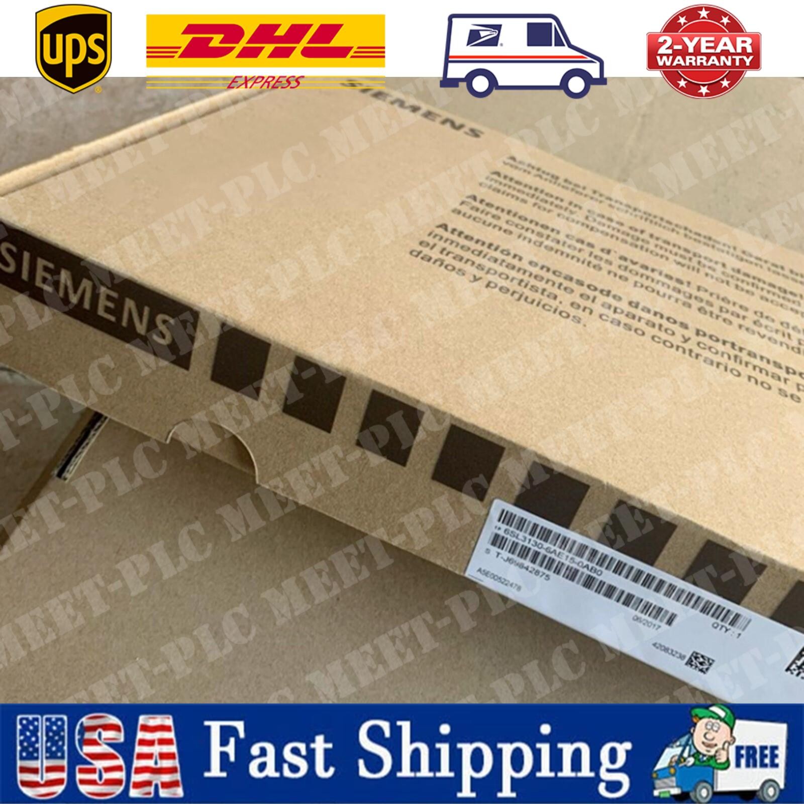 NEW Siemens 6SL3130-6AE15-0AB0 10kW (10HP) Smart Line Module Input 50/60Hz 3AC