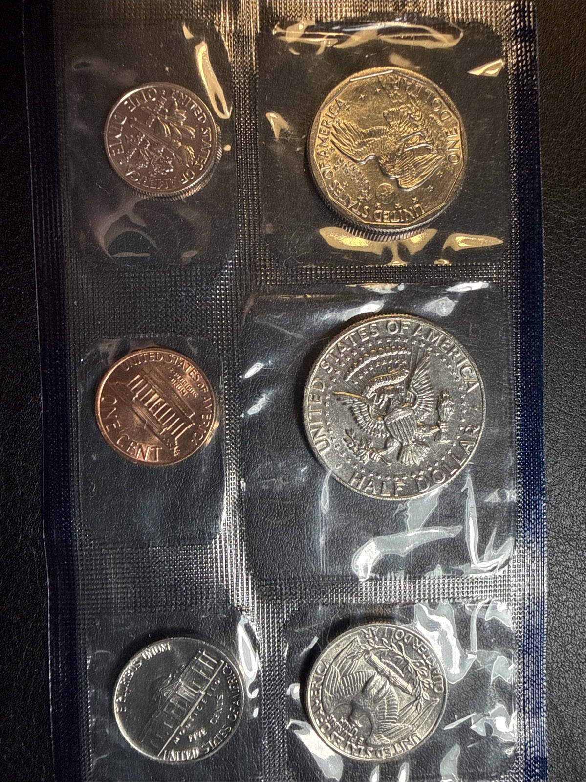1981 Uncirculated P Coin Set US mint Original Packaging MS3