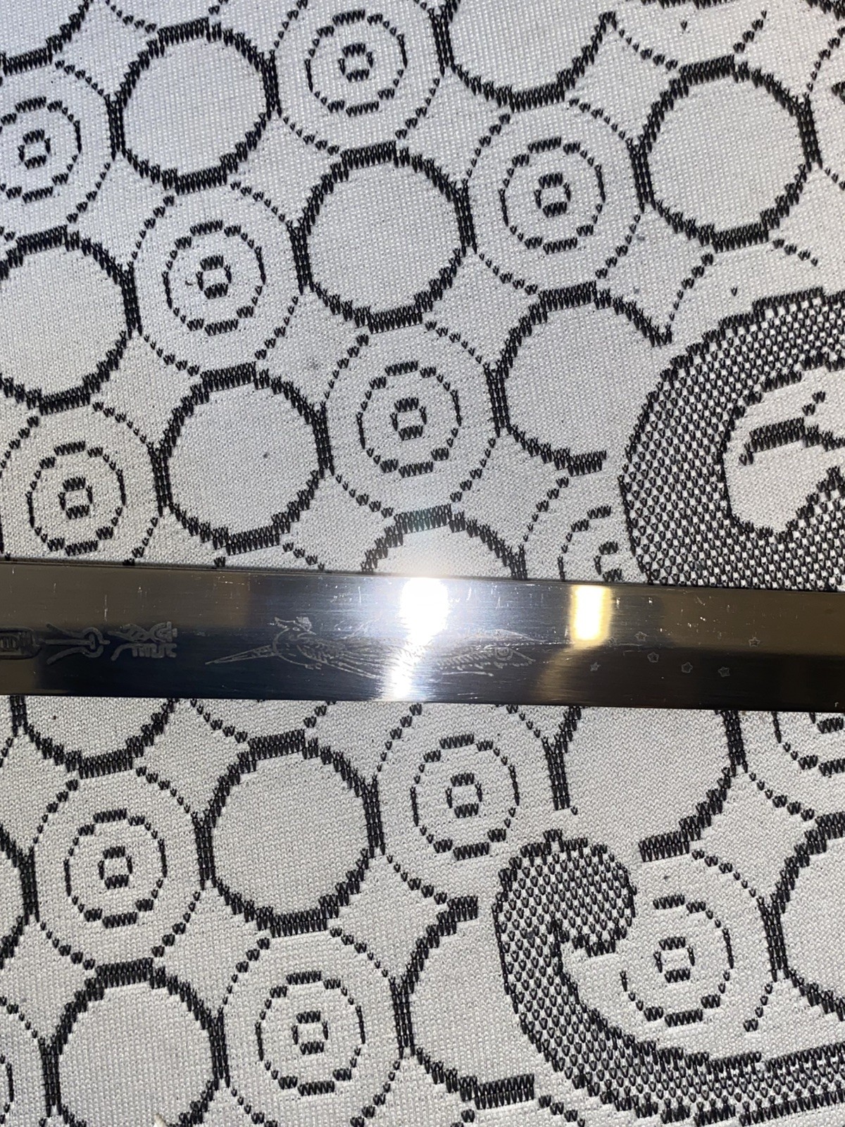 Rare Chinese dagger sword with holder