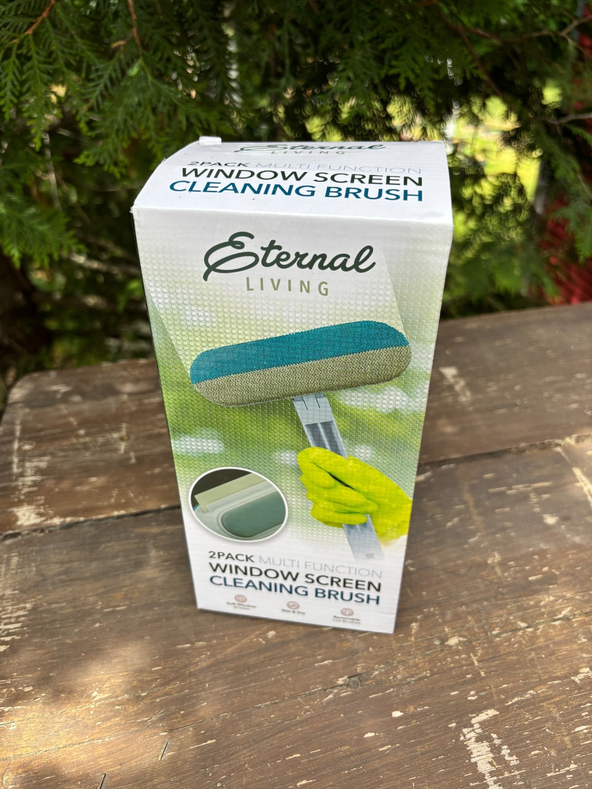 Eternal Living Window Screen Cleaning Brush Set of 2