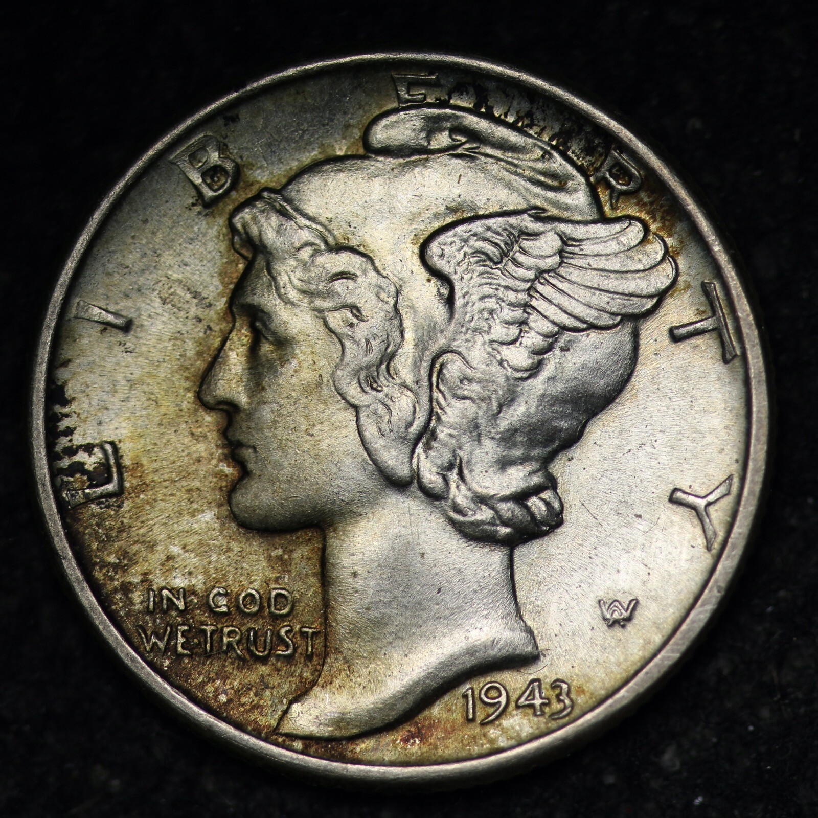 1943 Mercury Silver Dime CHOICE BU *UNCIRCULATED* MS E202 AH