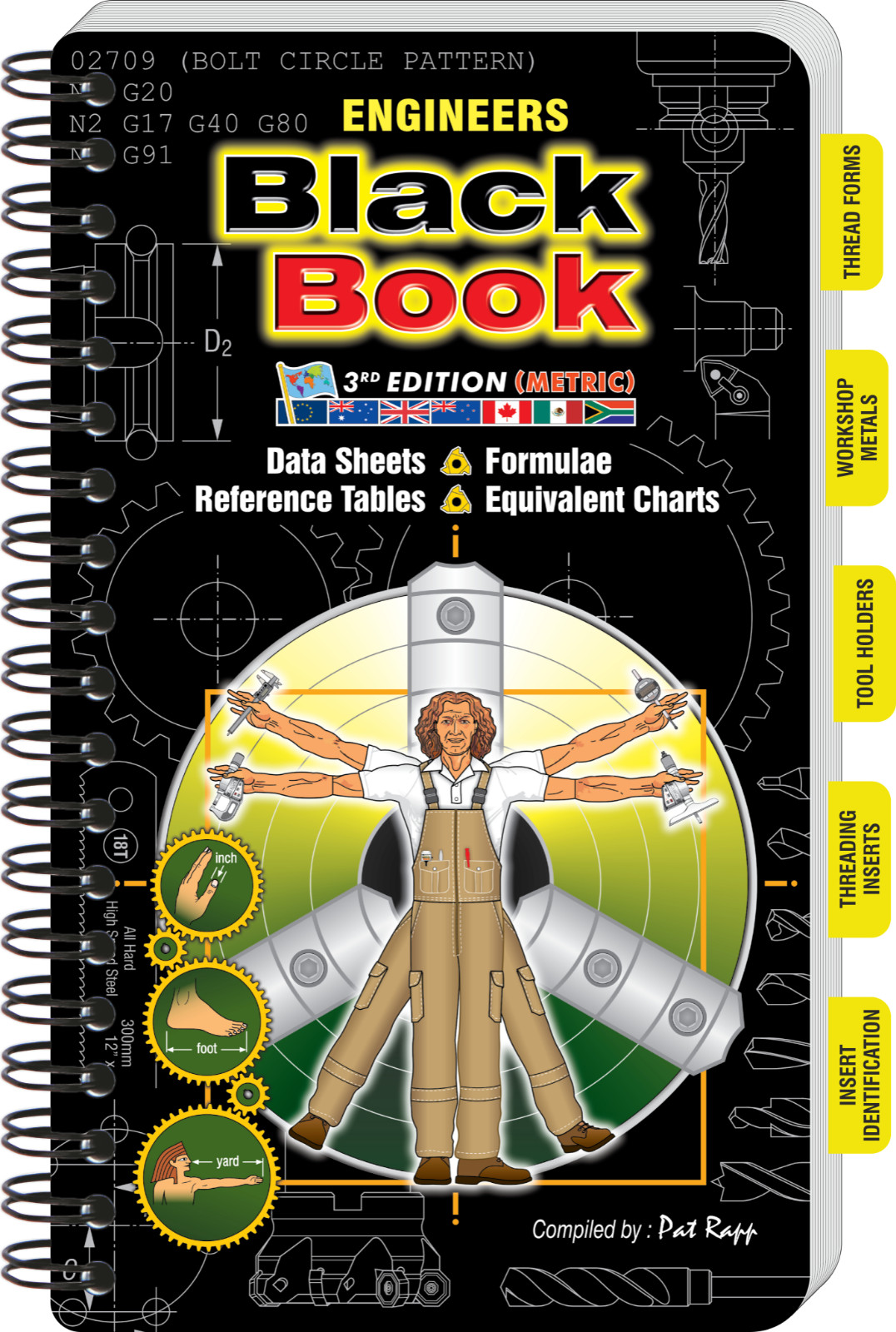 ENGINEERS BLACK BOOK (POCKE T-SIZED) Current for 2026 (METRIC) ENGINEERING XYZ