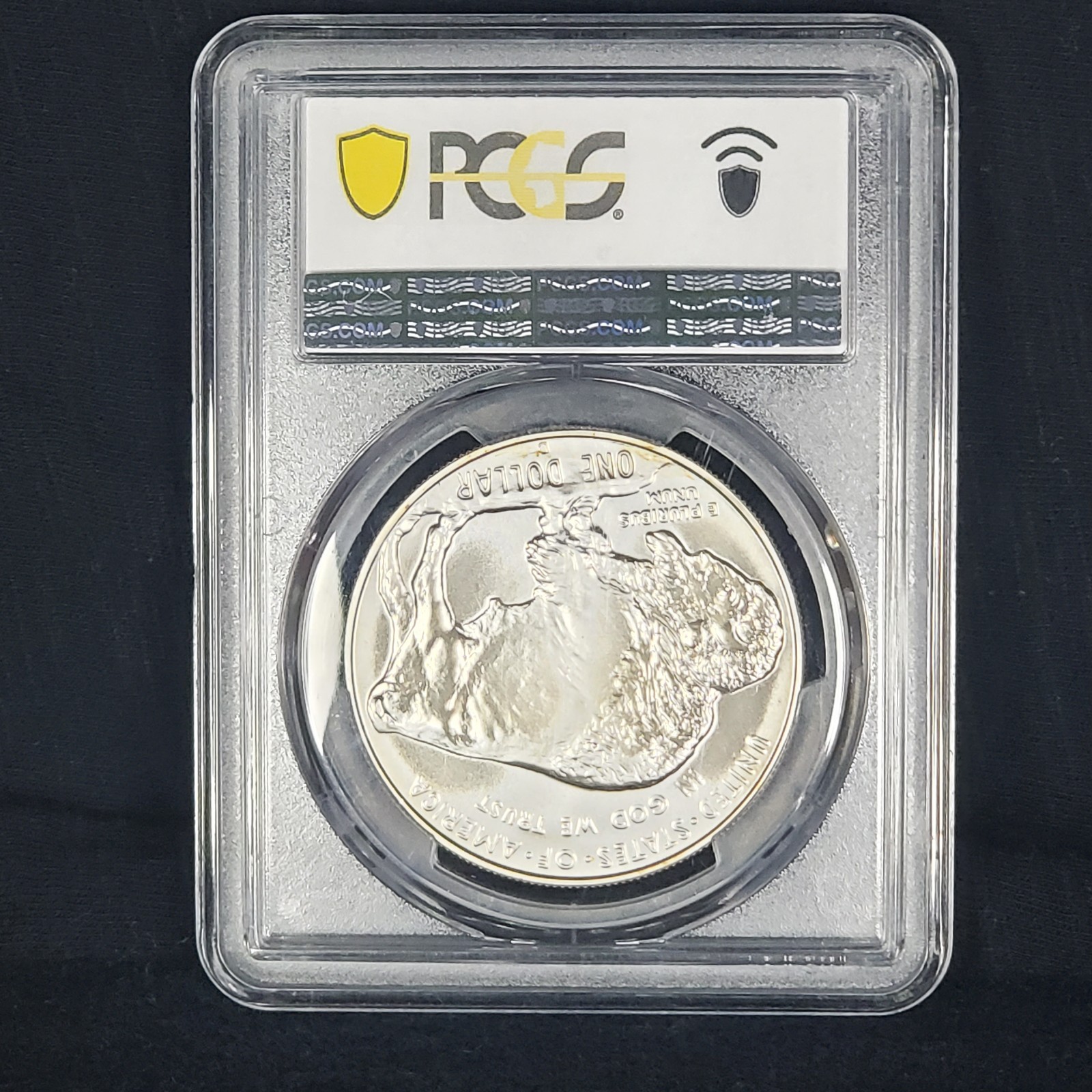 2001-D $1 Buffalo PCGS MS70 Silver Coin