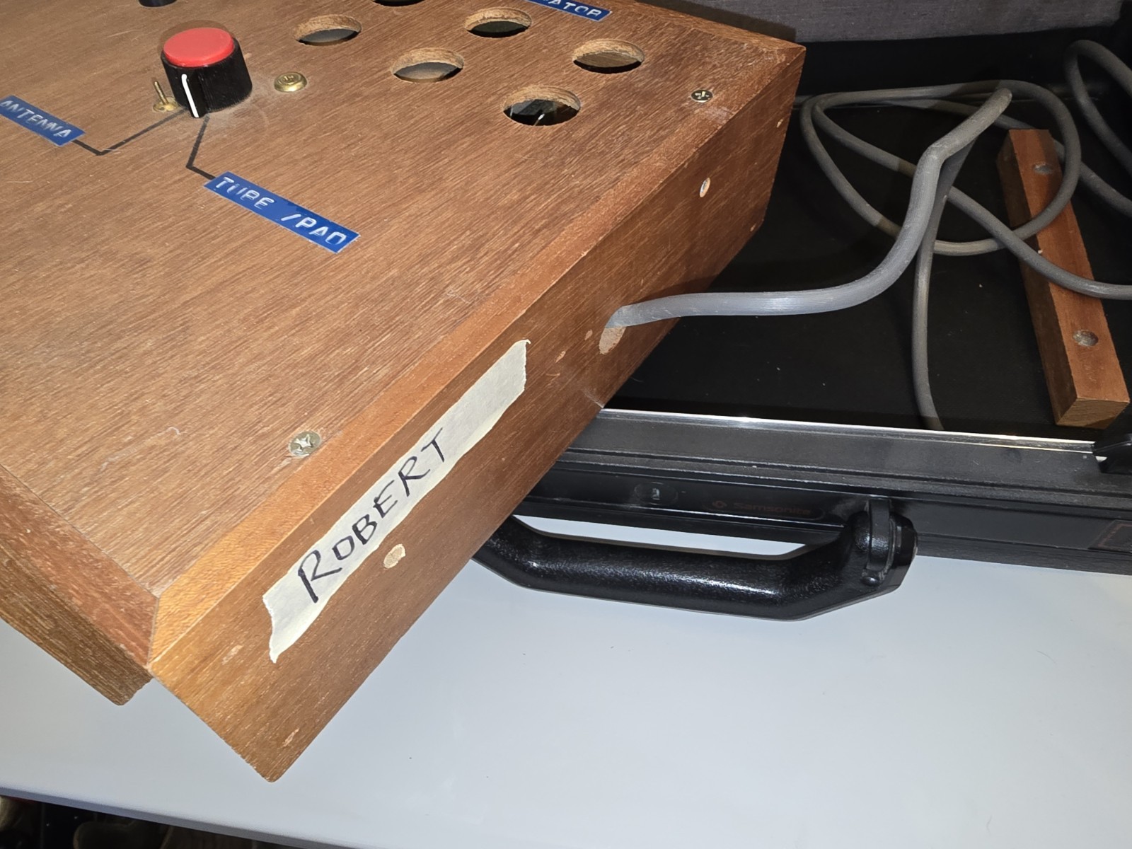 Vintage custom-built Electronic Experimental Seed Germinator With Case