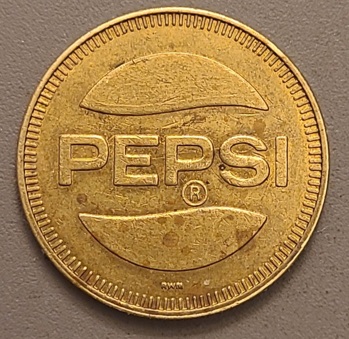 Vintage Amazing Jake's Pizza Factory Pepsi Arcade Game Metal Token