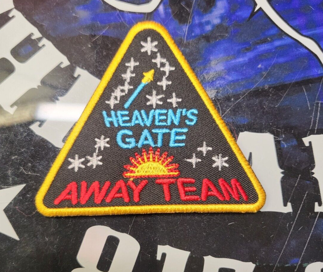 EMBROIDERED HEAVEN'S GATE AWAY TEAM PATCH (Please Read Ad)
