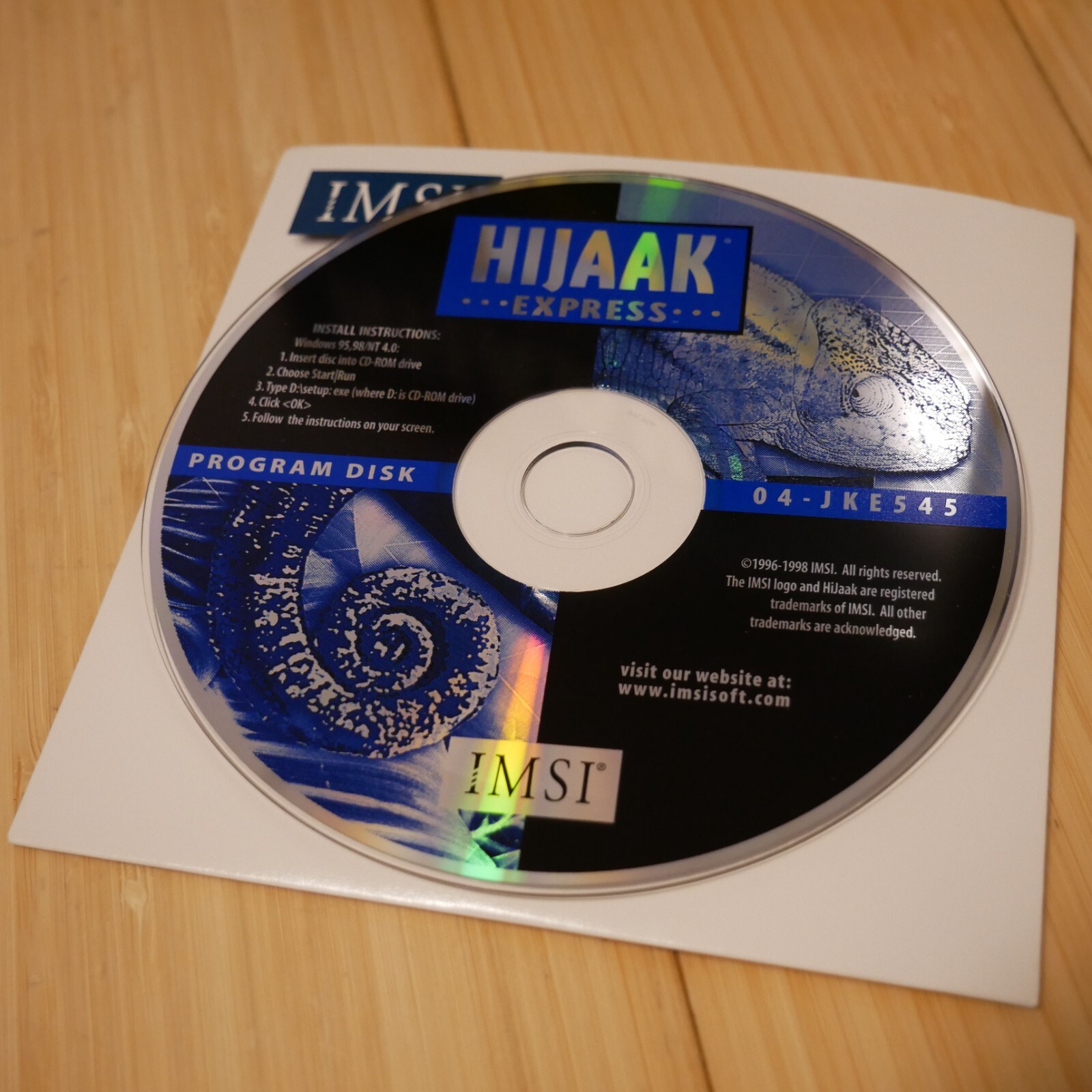 Quarterdeck Hijaak Express Graphics Conversion - Windows 95, 98, NT 4.0 CD-ROM