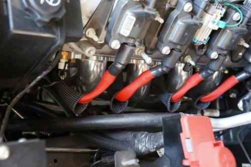 2500° High Heat Shield Engine LS Spark Plug Wire Boots Protector Sleeve Cover 8X