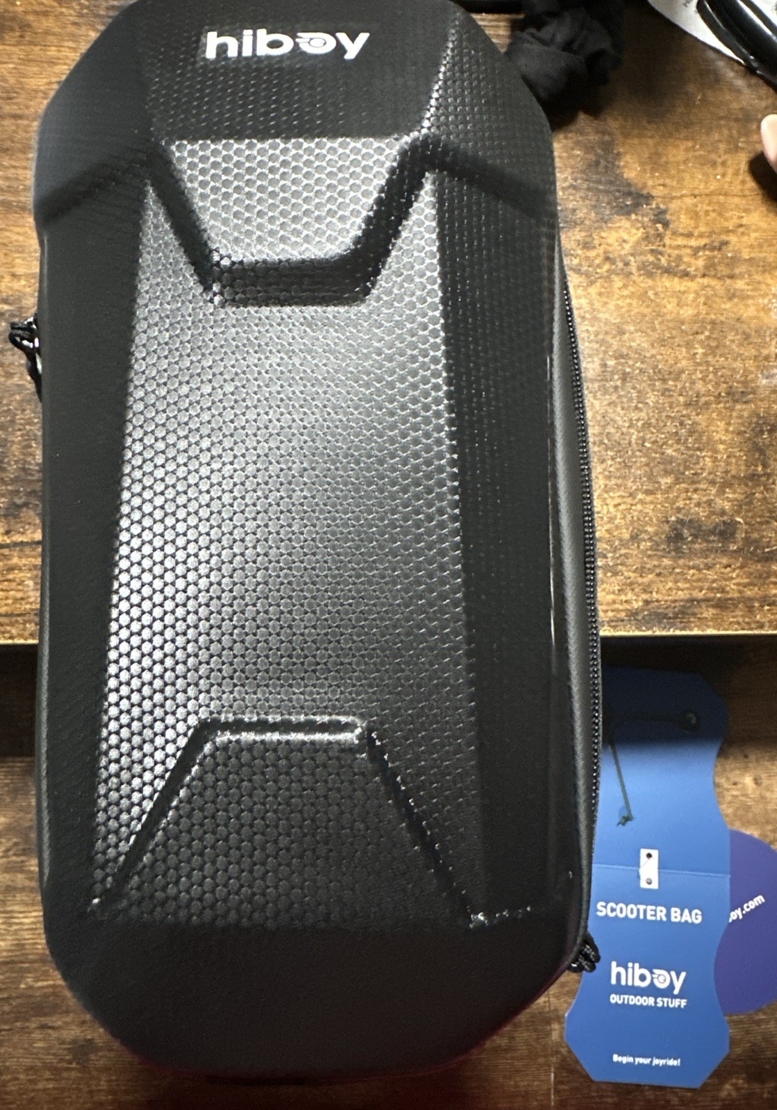 4L Large Capacity Scooter Handlebar Bag Waterproof Hardshell