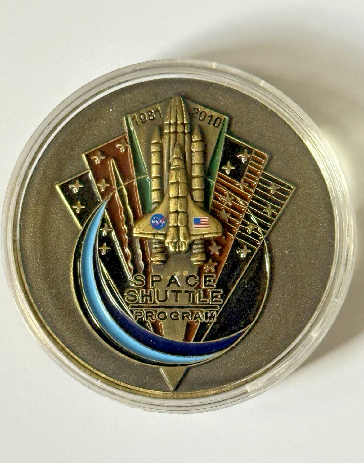 NASA Space Shuttle Program 1981-2010 Challenge Coin We Dreamed We Made History
