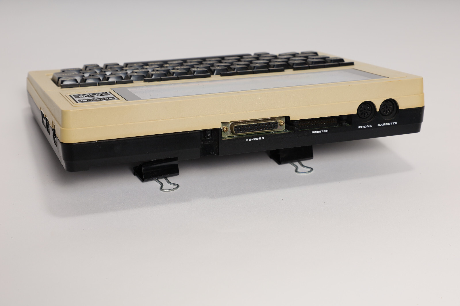 Radio Shack TRS-80 Model 100 Portable Computer - Working!