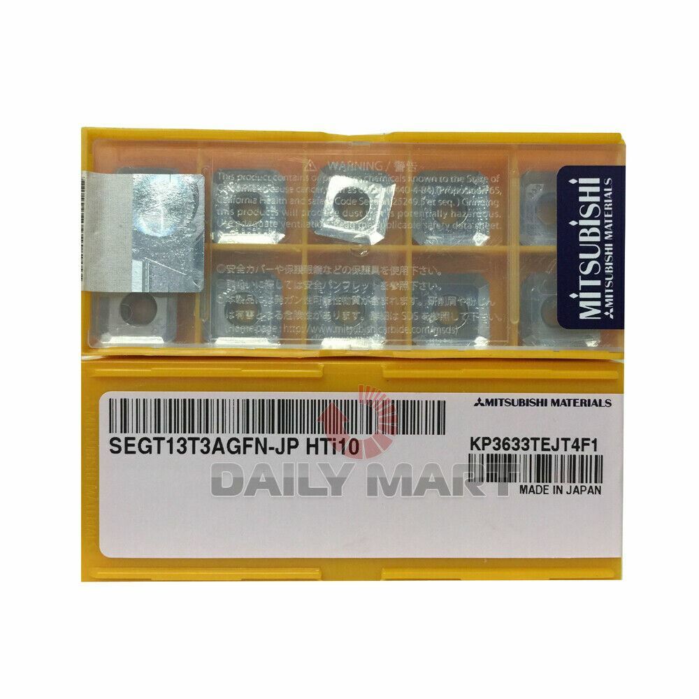 New In Box MITSUBISHI SEGT13T3AGFN-JP HTI10 Carbide Insert