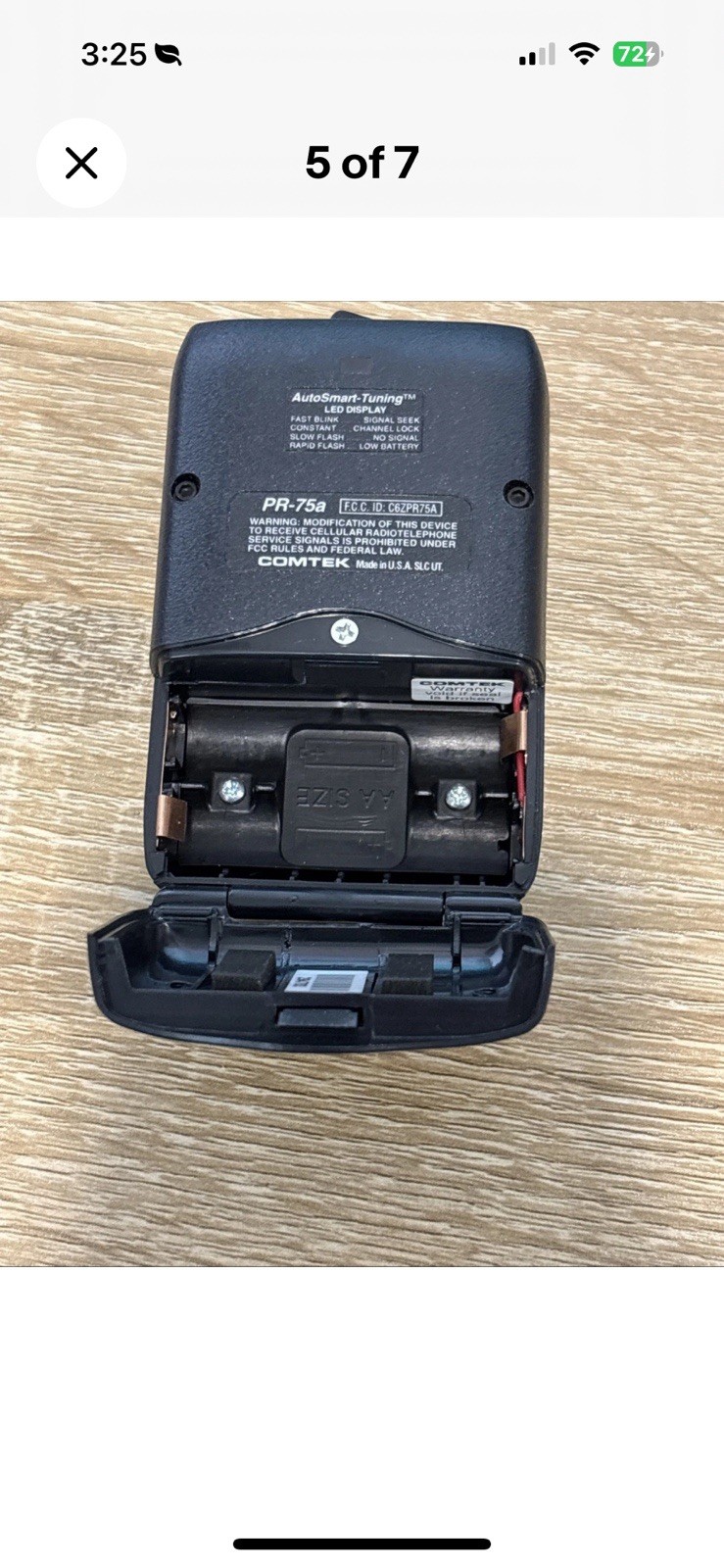 Comtek PR-75a