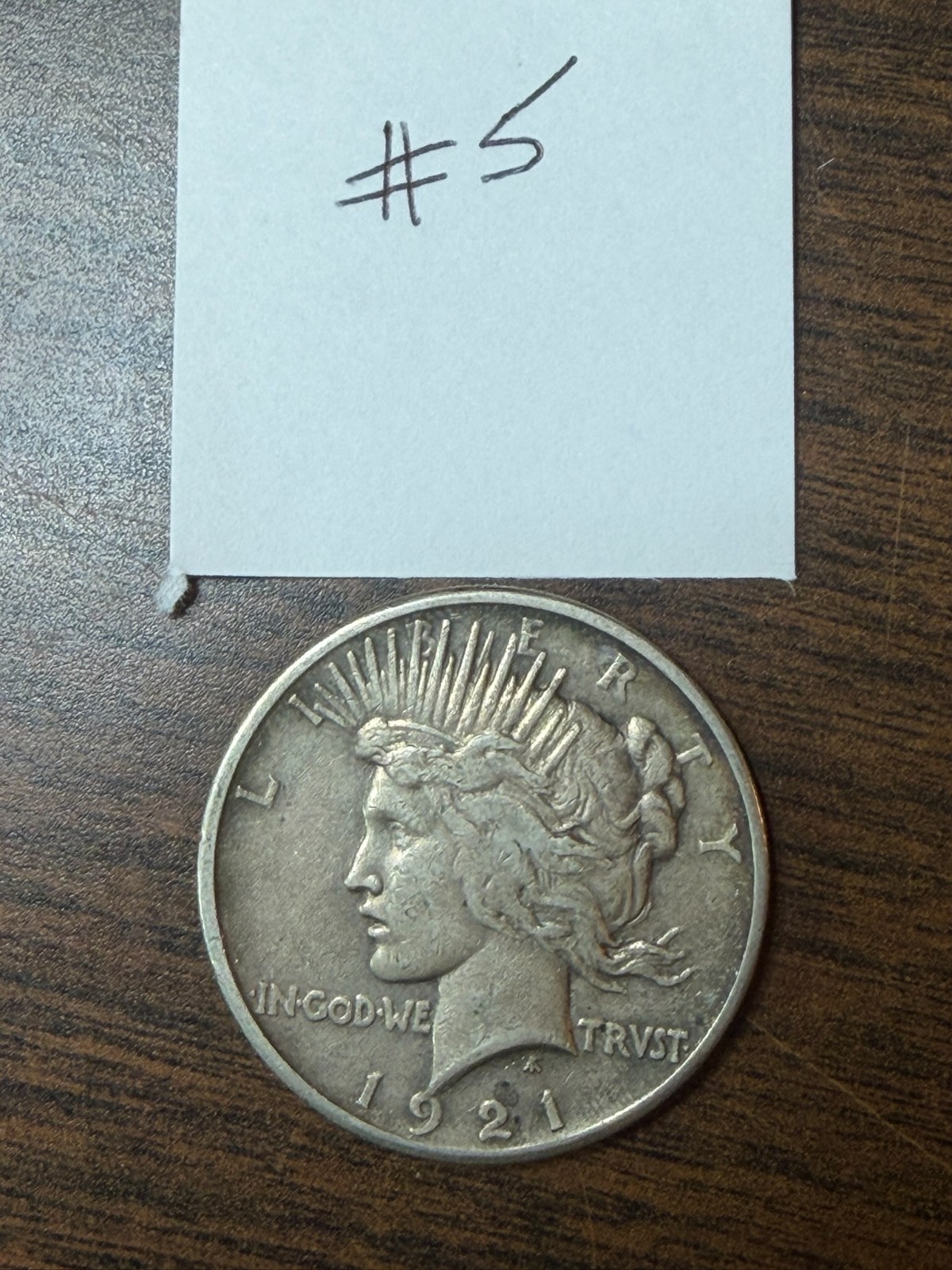 1921 Peace Dollar High Relief #5