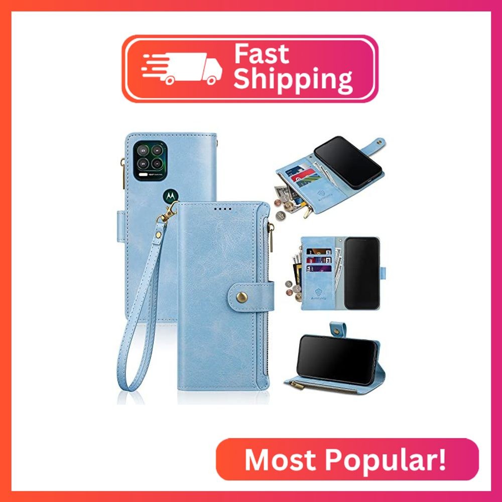 Antsturdy Compatible with Motorola Moto G Stylus 5G Wallet case with Card Holder