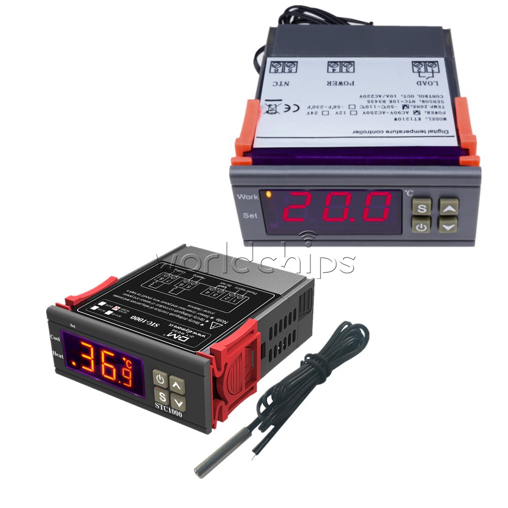 MH1210W STC-1000 Digital 90~250V/110-220V Temperature Controller Thermostat